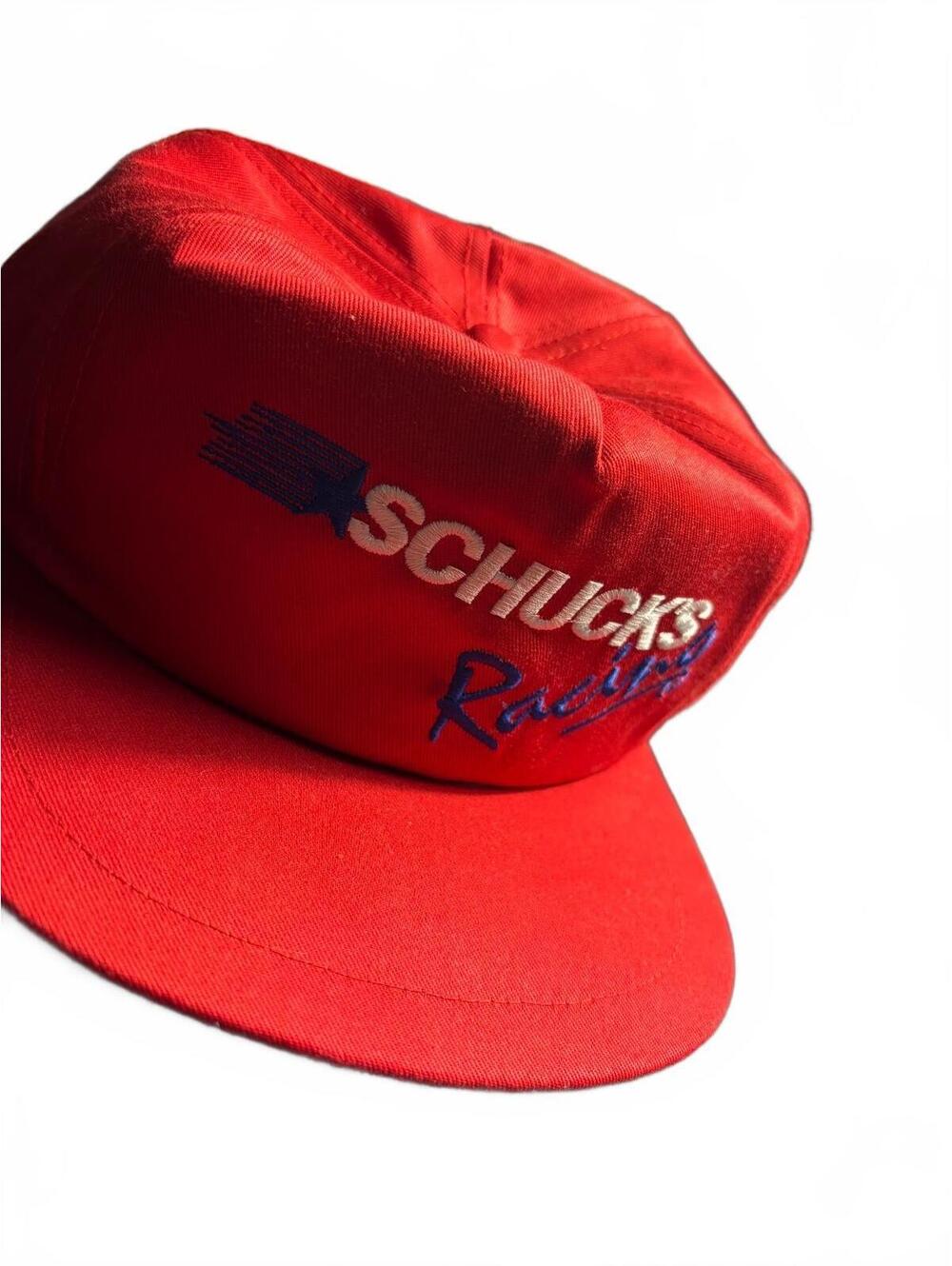 Schuck's Racing Red Snapback Hat - Picture 2 of 8